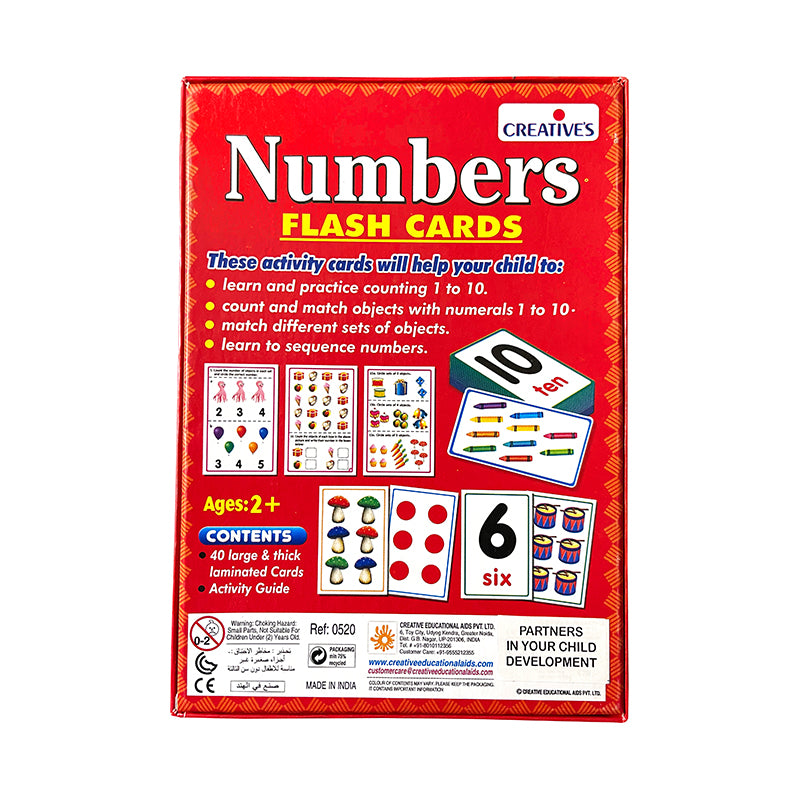 Creative's Flash Card Pack - Numbers