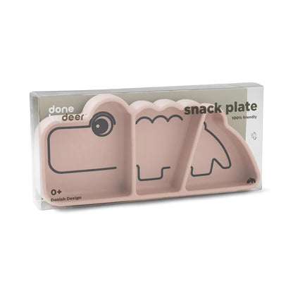Done by Deer Silicone Stick & Stay Plate – Croco