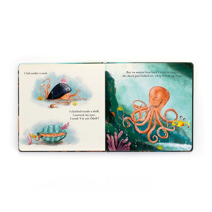 Jellycat The Fearless Octopus Book (Odell Octopus)