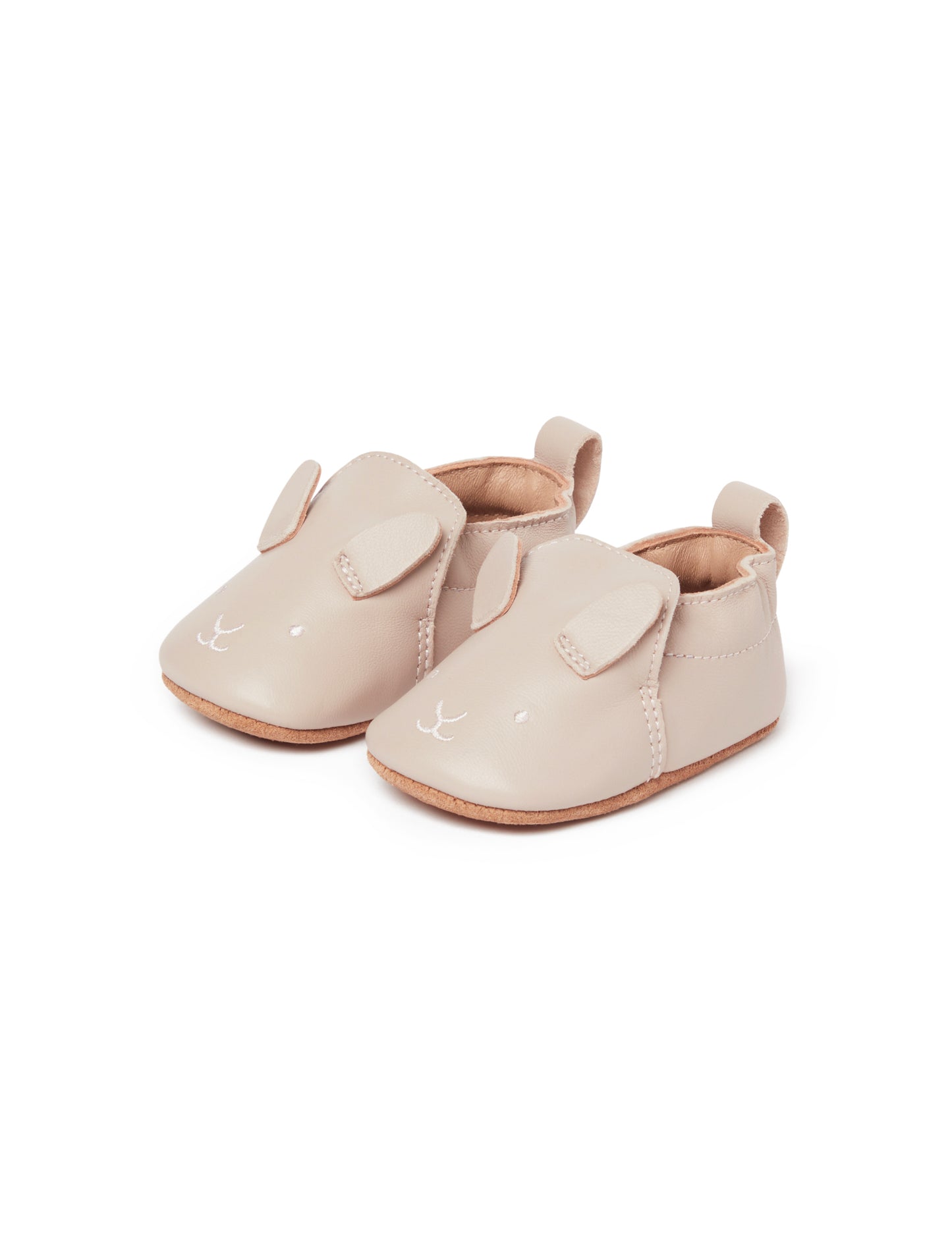 Purebaby Leather Pull On Slipper