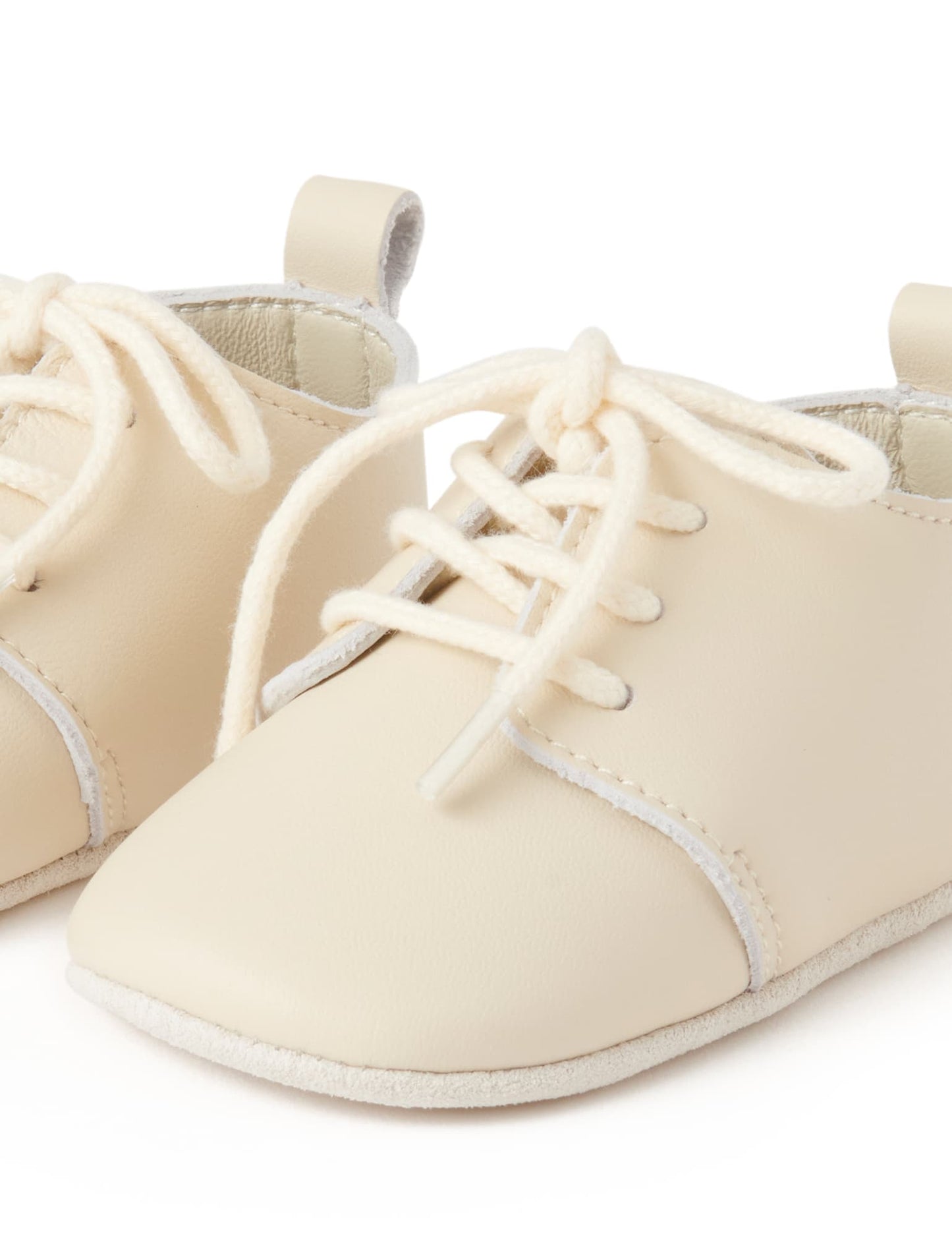 Purebaby Leather Lace Up