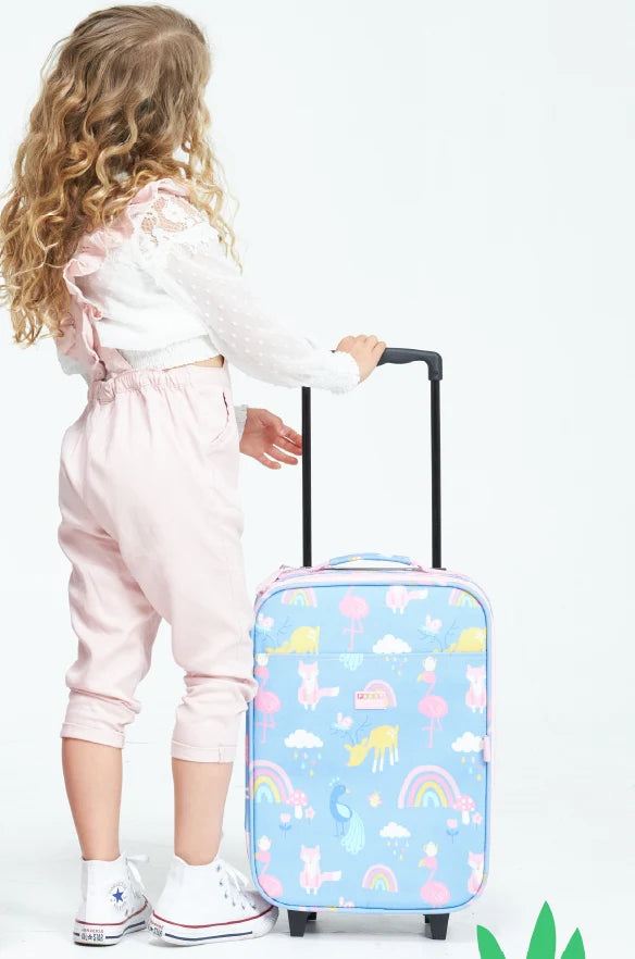 Penny Scallan Design Kids' 2 Wheel Suitcase - Rainbow Days