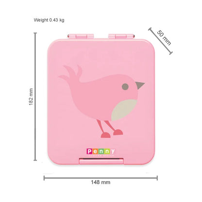 Penny Scallan Design Medium Bento Box - Chirpy Bird