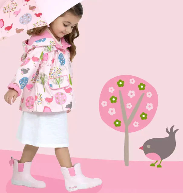 Penny Scallan Design Raincoat - Chirpy Bird