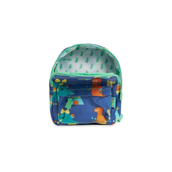 Penny Scallan Design Small Backpack with Rein - Dino Rock