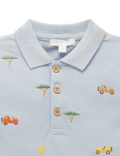 Purebaby Safari Polo Shirt