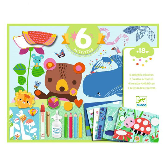 Djeco The Mouse & His Friends Multi Craft Set