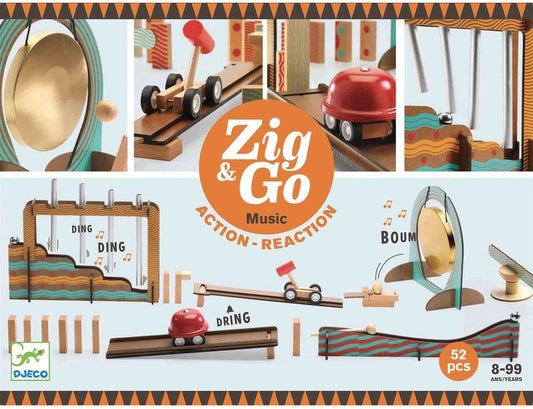Djeco Zig & Go 52pc Music Set
