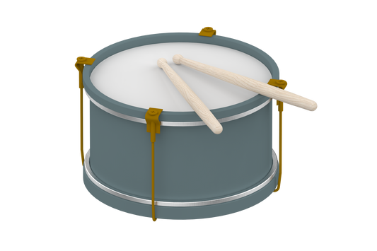 Flexa Musical Toy – Wooden Drum