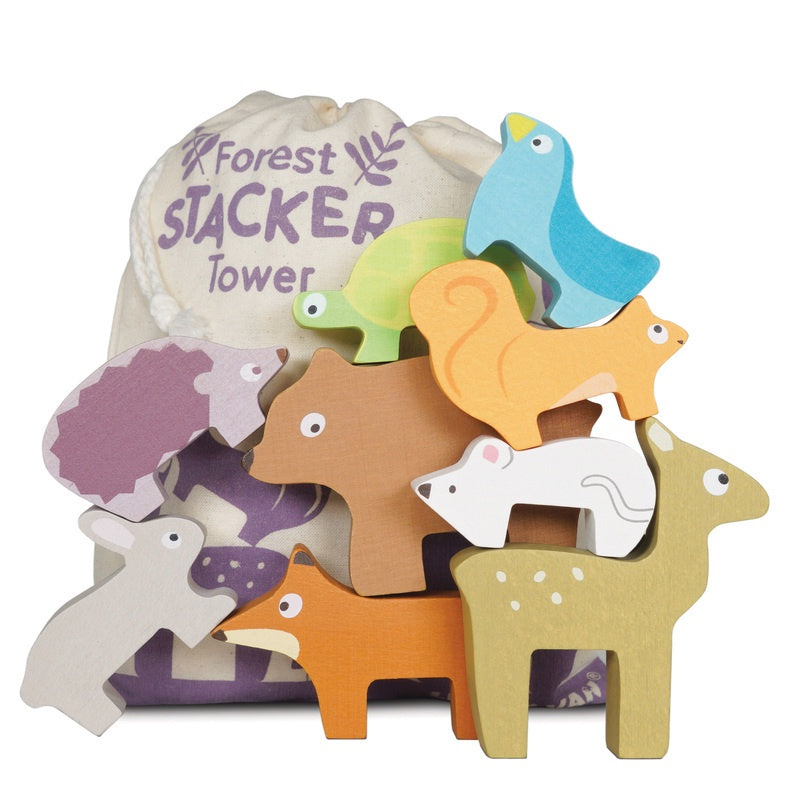 Le Toy Van Petilou Forest Stacking Animals