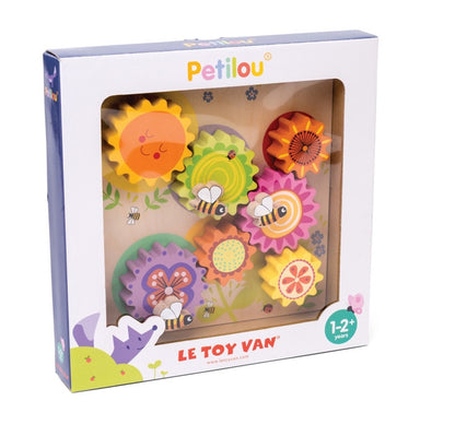 Le Toy Van Petilou Gears & Cogs "Busy Bee Learning"